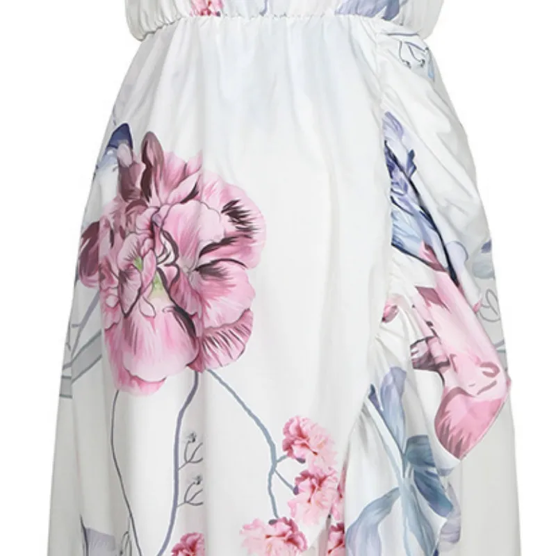 Envsoll Summer Maternity Dresses Maternity Clothes Pregnancy Dress Pregnant Dress Casual Floral Falbala Pregnants Clothing