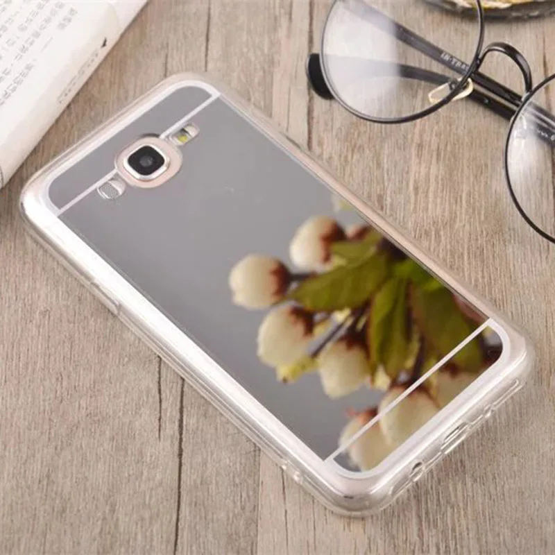 Роскошные зеркальные Чехлы для Samsung Galaxy A3 A5 A7 A8 Plus 2018 J7Neo Nxt Core J5 Prime J3 Pro J100 2015 2016 2017