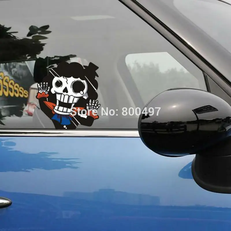 Новейший Стайлинг автомобиля цельнокроеный череп стеклянный автомобильный