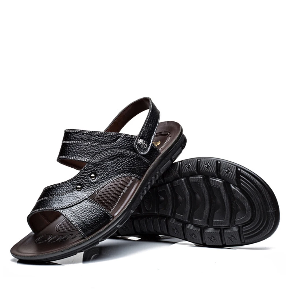 QFFAZ/брендовые летние модные мужские сандалии Повседневная обувь классические