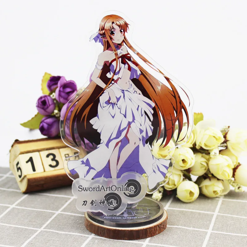 

Anime Sword Art Online Display Big Stand Figure Model Plate Holder Japanese Cartoon SAO Figure Collection Jewelry Christmas Gift