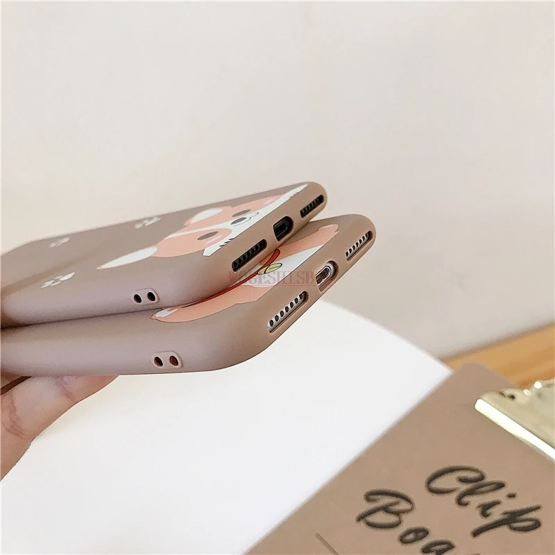 Чехол с изображением собаки вельш корги для iPhone 7, чехол s, Ультратонкий чехол с изображением щенка из мультфильма, мягкая игрушка для iPhone 6, 6s, 7, 8 Plus, X, XR, XS, 11 Pro, Max, чехол