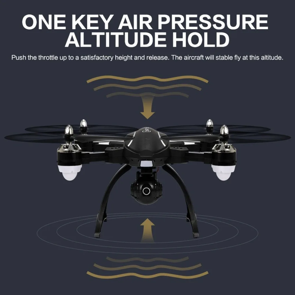 Радиоуправляемый Дрон X34C двойной режим 5,8G FPV с камерой HD 720P gps высота один ключ возврат Безголовый режим Радиоуправляемый квадрокоптер Дрон
