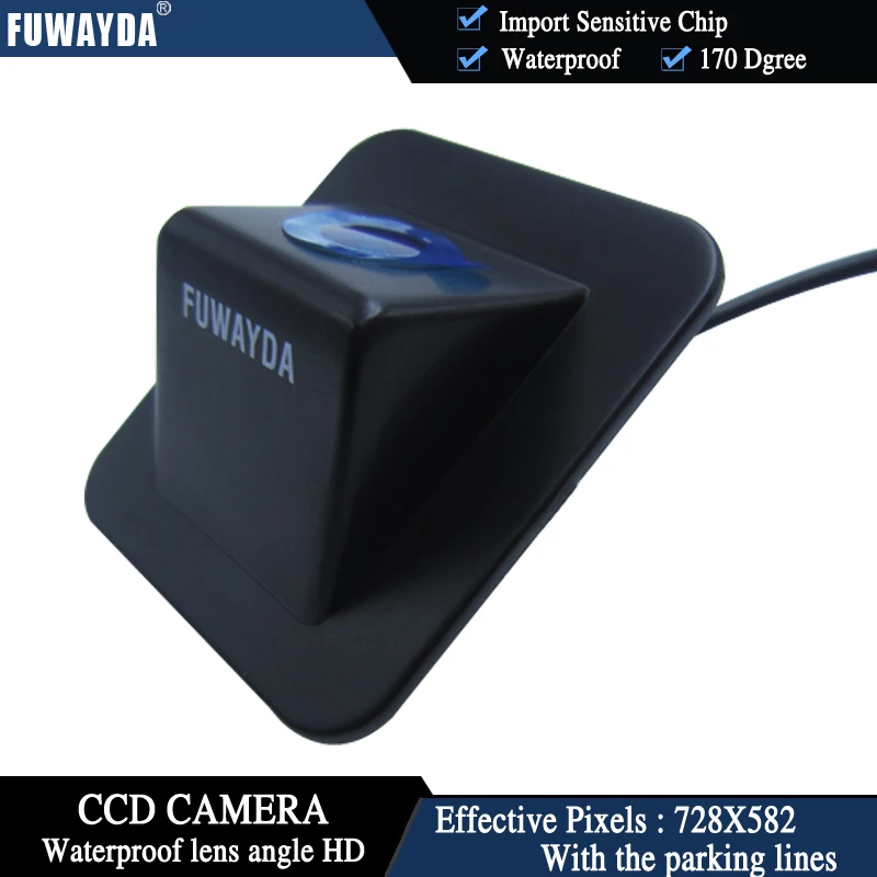 FUWAYDA беспроводной CCD заднего вида парковки безопасности DVD GPS навигационные