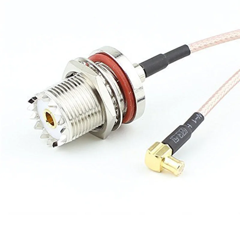 Горячая DHT Электроника РФ коаксиальный кабель UHF SO239 PL259 Женский к MCX Мужской