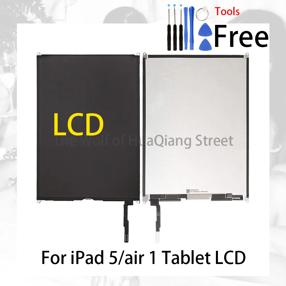 Лучший оригинал для iPad Air Air1 5 стол ЖК-дисплей A1474 A1475 A1476 Панель монитор модуль