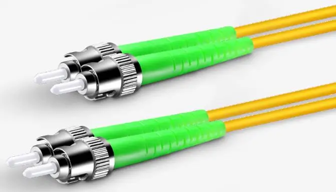 FirstFiber 3 м ST APC к G657A 2-жильный дуплексный волоконный соединительный кабель