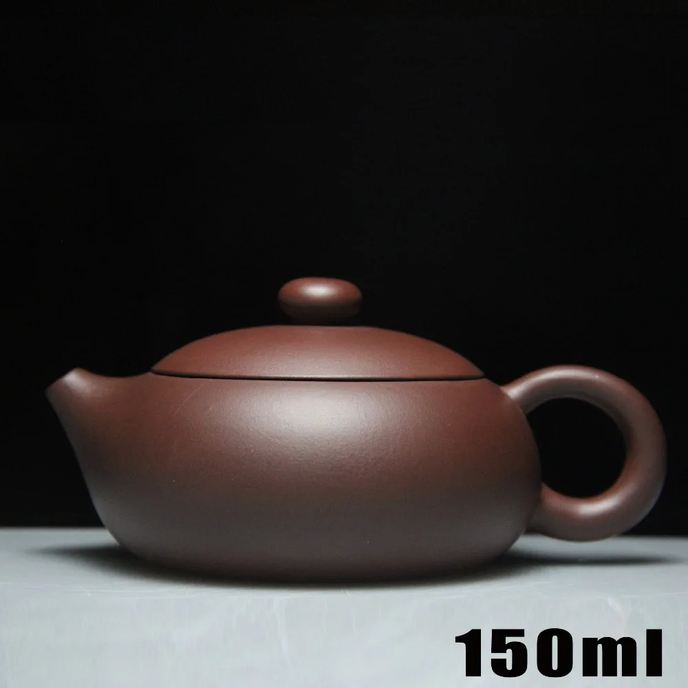 Hot Sale Teapot Yixing Teapots 150ml Purple Clay Ceramic Chinese Handmade Zisha Set Porcelain Kettle High-grade | Дом и сад