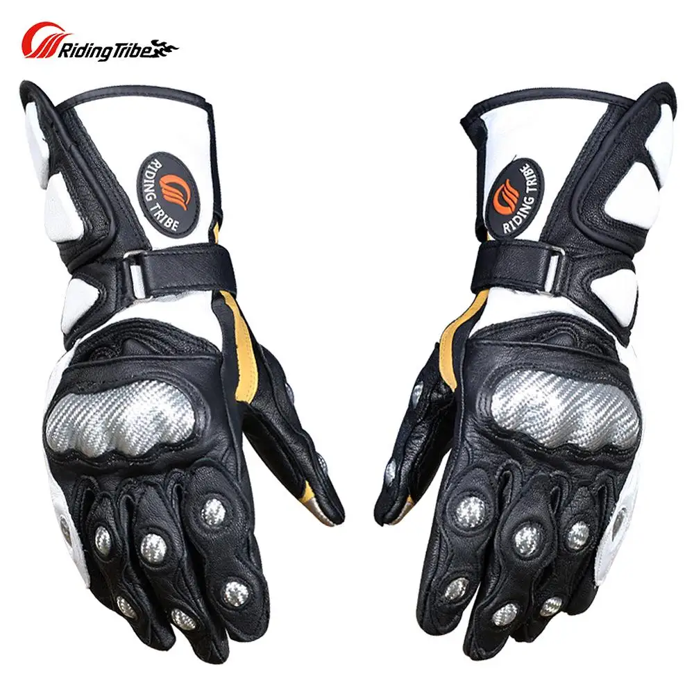 Мотоциклетные кожаные перчатки для мотокросса профессиональные гоночные из