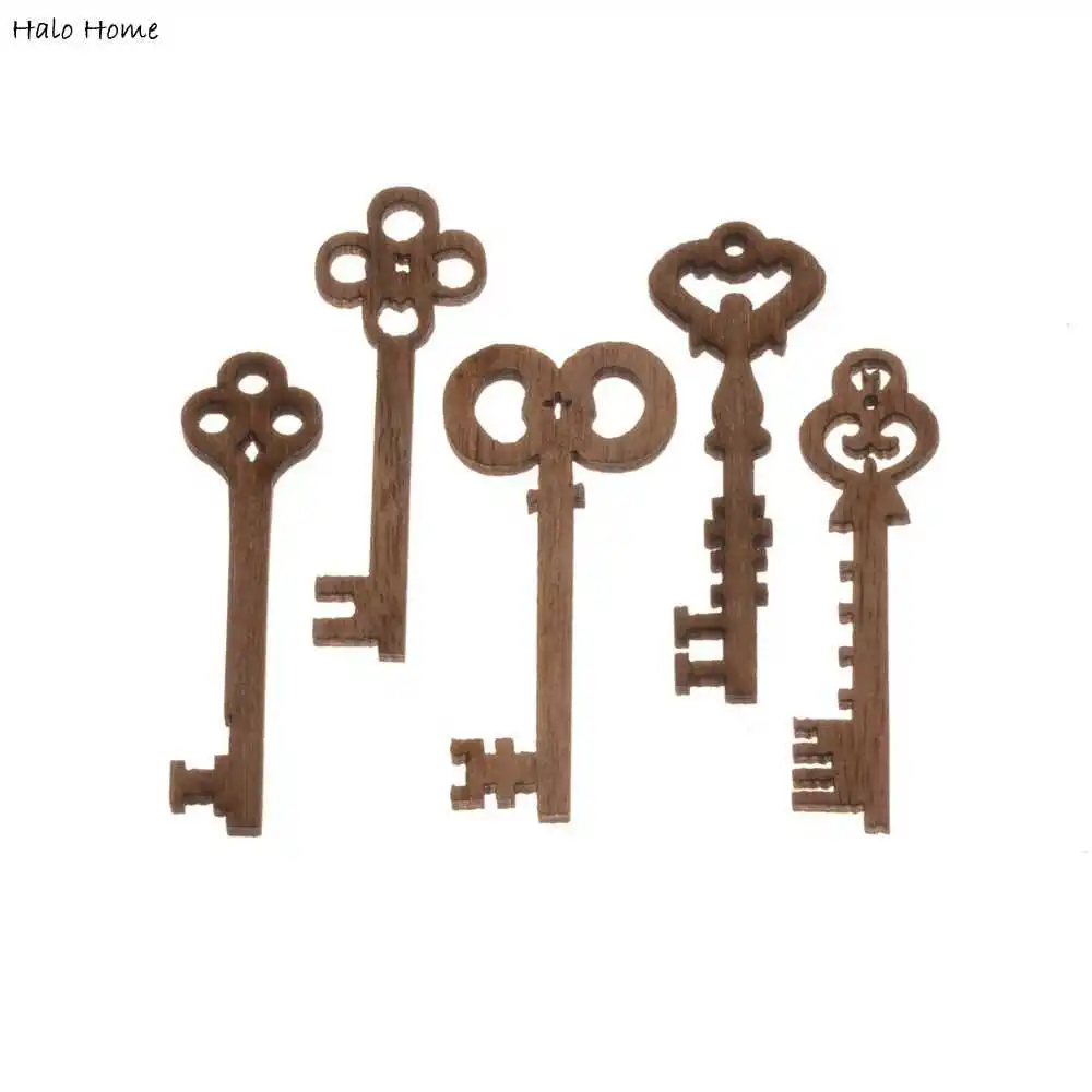 Высшее качество шитье ключей смешанные акции деревянное ремесло декоративное