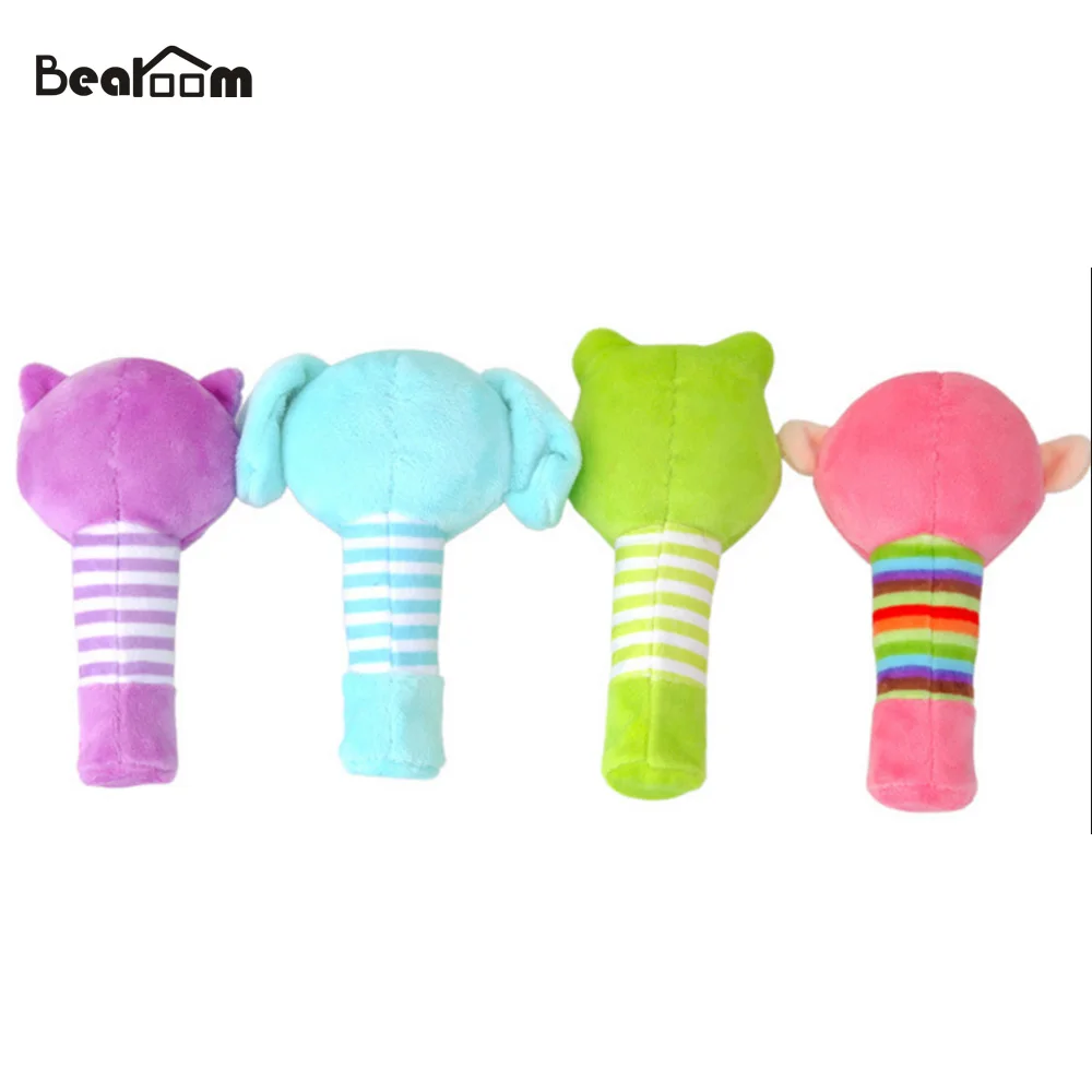 Bearoom детские погремушки Bebe мобильные игрушки ручной захват Погремушки