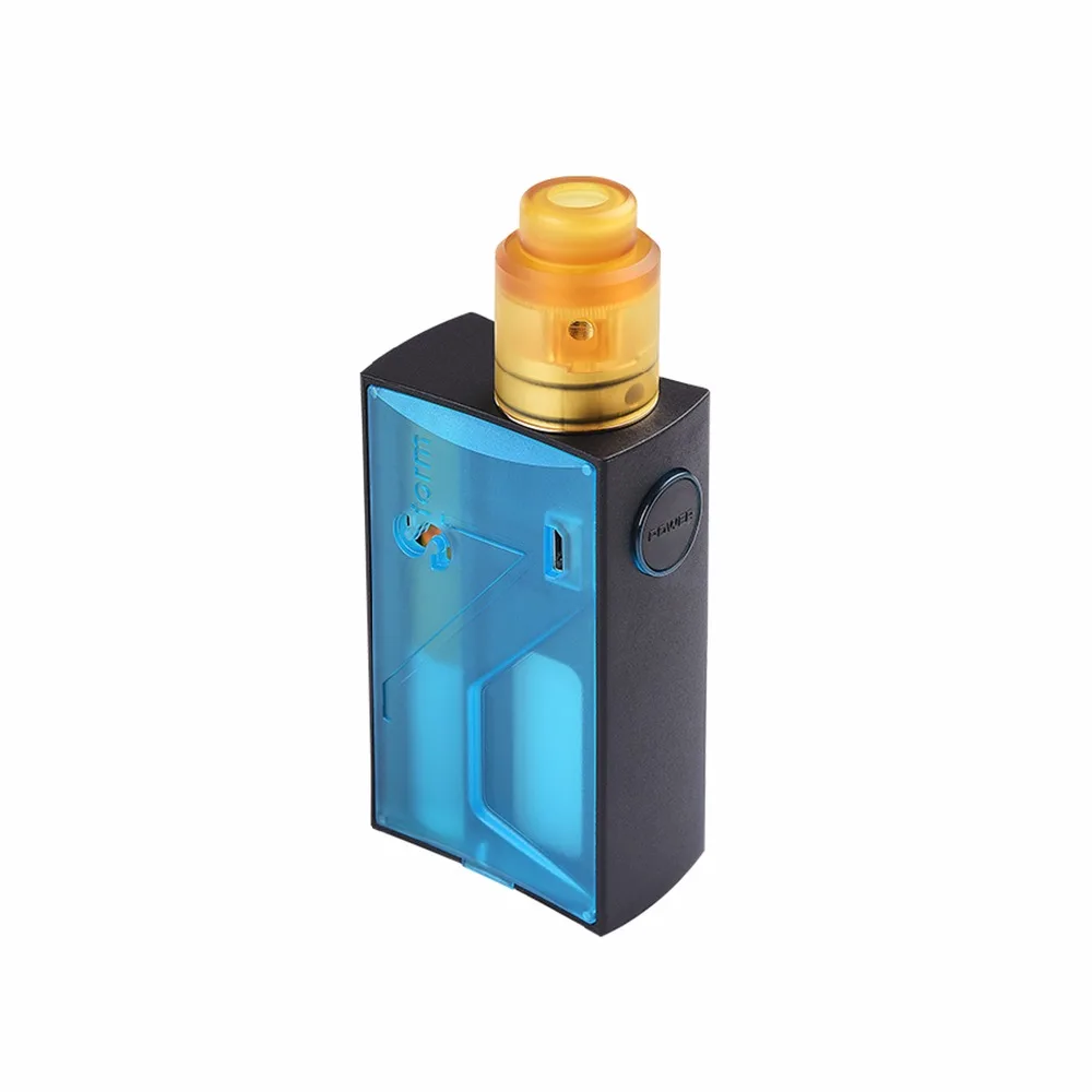 Оригинальный Vapor Storm Raptor 120 Вт мод 5 мл нижняя подача с RDA атомайзер без 18650/20700/21700