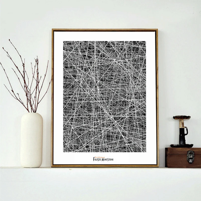 Картина на холсте HAOCHU с абстрактным рисунком | Дом и сад