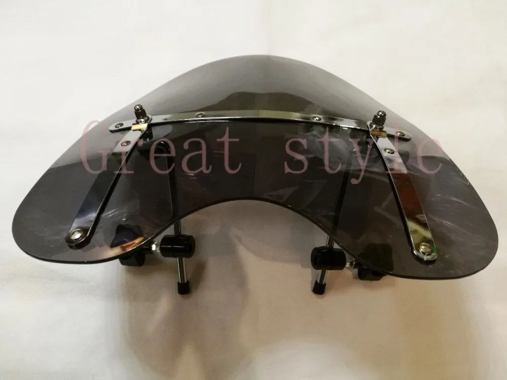 Лобовое стекло для Yamaha V Star 650 950 Virago 1000 1100 Vmax v max 1700 с рулем 7/8 дюйма и 1 дюйм 19x17