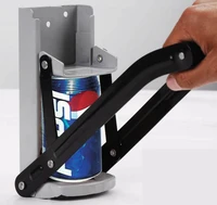 family use kitchen tools wall mounted can crusher 12oz can crusher