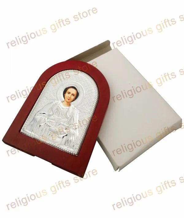 Русские православные иконы в европейском стиле Серебряные христианское