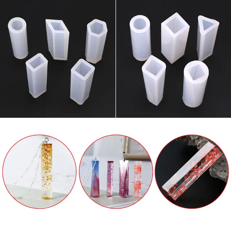 

Free shipping Crafts Epoxy Mould Pendant Chain Jewelry Shell Water Drop Shape Making Model DIY Mold Parts Set Decoration