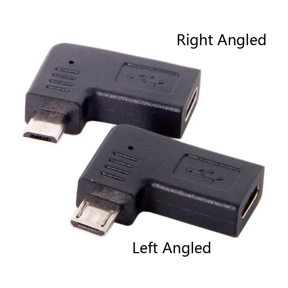 USB-C Type-C Женский Micro-USB 2 0 5Pin адаптер для передачи данных 90 градусов угловой тип JUN6 |