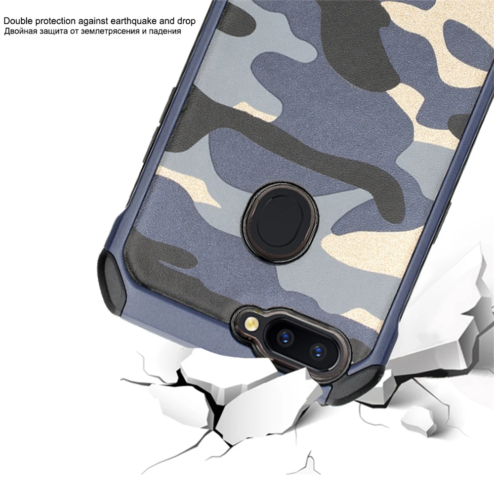 Для OPPO R7S R7 Plus R9 R9S Новый армейский Камуфляжный противоударный защитный чехол для