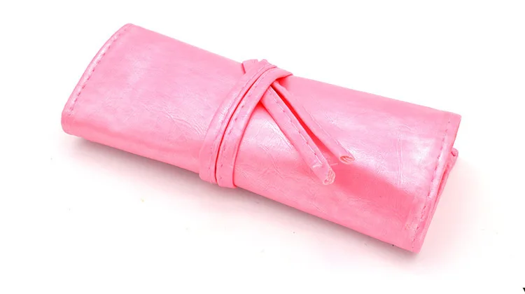 Сумка для макияжа KESMALL CO321 черная золотая пустая с ремнем|empty makeup brush bag|makeup brushesbrush