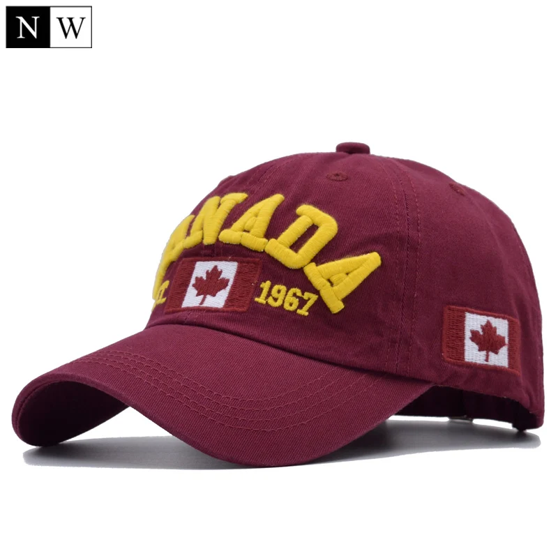 [NORTHWOOD] хлопок Gorras канадский бейсбольный Кепка Флаг Канады Кепка Snapback Регулируемая Мужская Бейсболка s бренд Snapback Кепка
