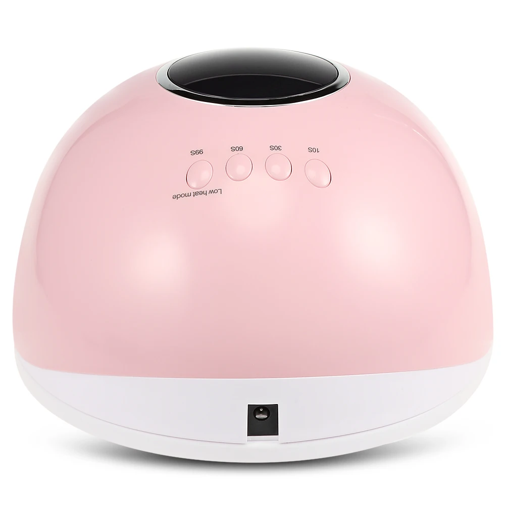 Gustala 72 Вт двойной СВЕТОДИОДНЫЙ УФ светильник для сушки ногтей 33 светодиодный s