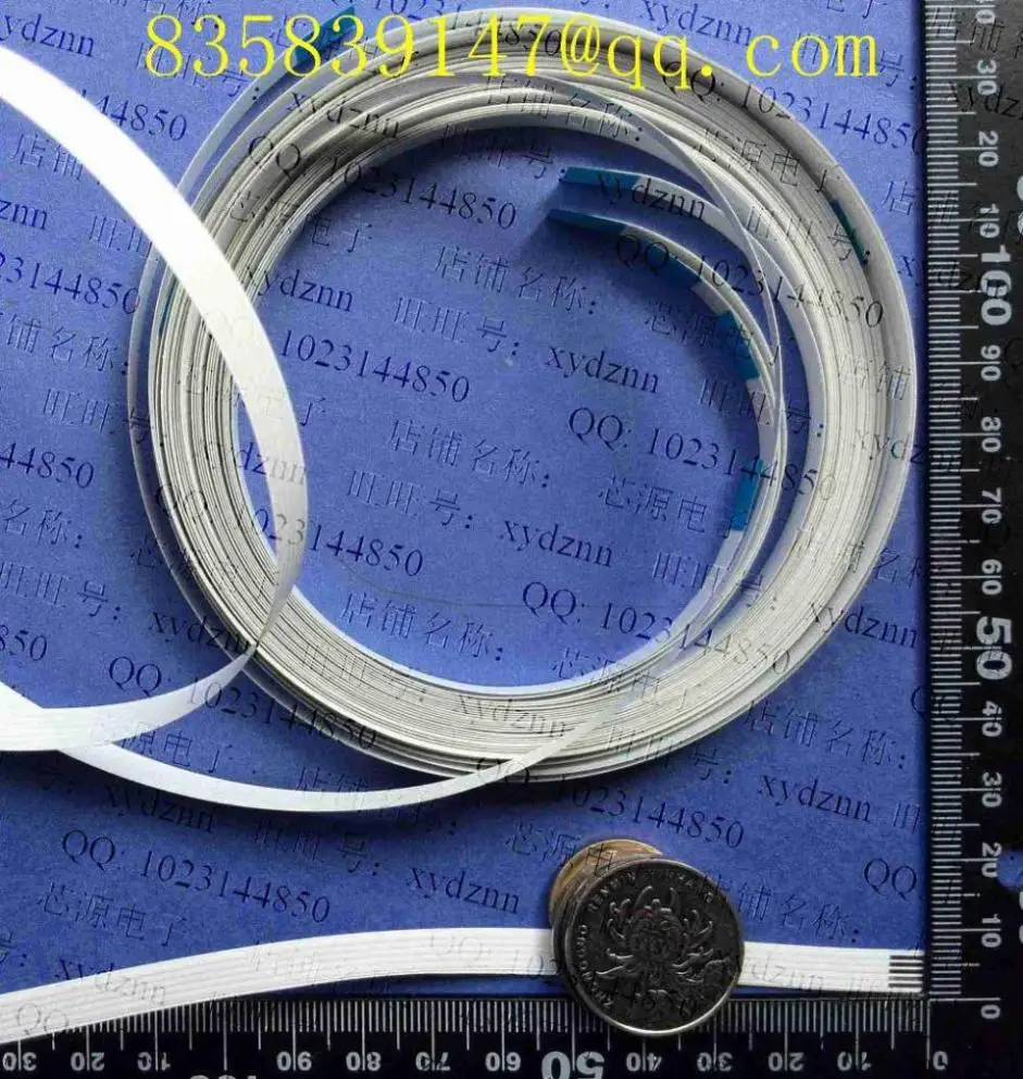 FFC кабель 1 0 pitch 5/30/31pin 1500mm один и тот же направление Гибкий плоский ROHS Настройка