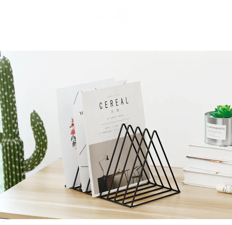 1 шт. железная книжная полка подставка для магазина стеллаж хранения газет