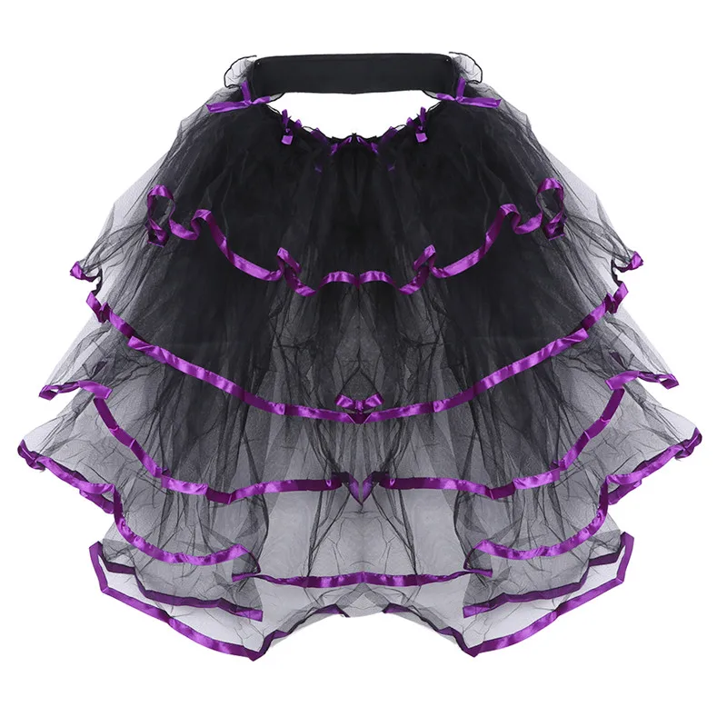 

Dance Skirt Adult Women Party Costume Petticoat Princess Tulle Tutu Skirt Pettiskirt Fancy Training Practice Colorful Skirts
