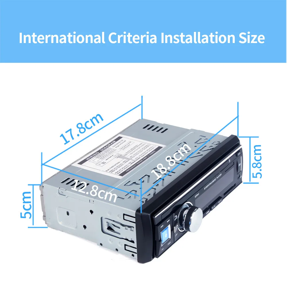 Автомагнитола 1 din автомагнитола BT-1068 стерео bluetooth аудио mp3 рекордер usb sd aux вход oto teypleri Автомагнитола#20