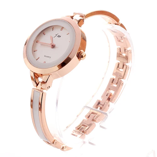 Reloj mujer новинка 2016 модные повседневные Роскошные Брендовые Часы браслет розовое
