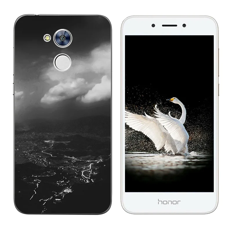 Для Huawei Honor 6A Мягкая силиконовая задняя накладка из ТПУ чехол для Huaiwei Honor6A чехлы