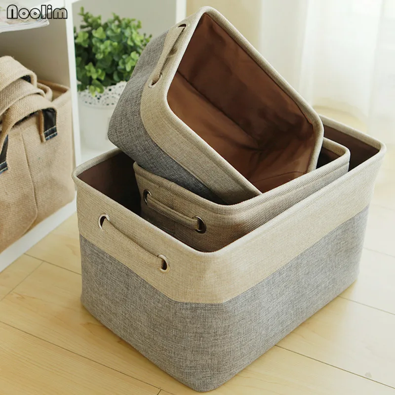 Складная нейлоновая сумка для хранения NOOLIM корзина органайзер коробка детских