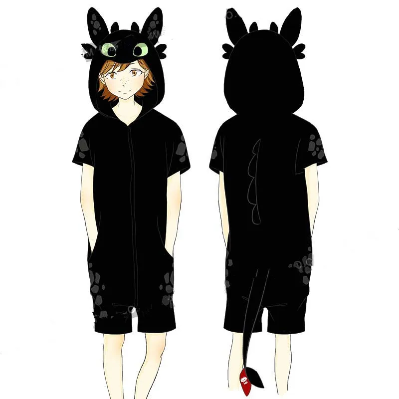 Новинка аниме Как приручить дракона 3 Милые беззубиковые костюмы для косплея