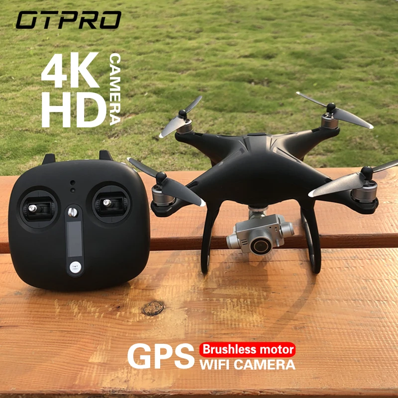 Профессиональный беспилотник OTPRO O3 с GPS бесщеточный Wi Fi Fpv 4K 1080P камера VS Selfie Rc