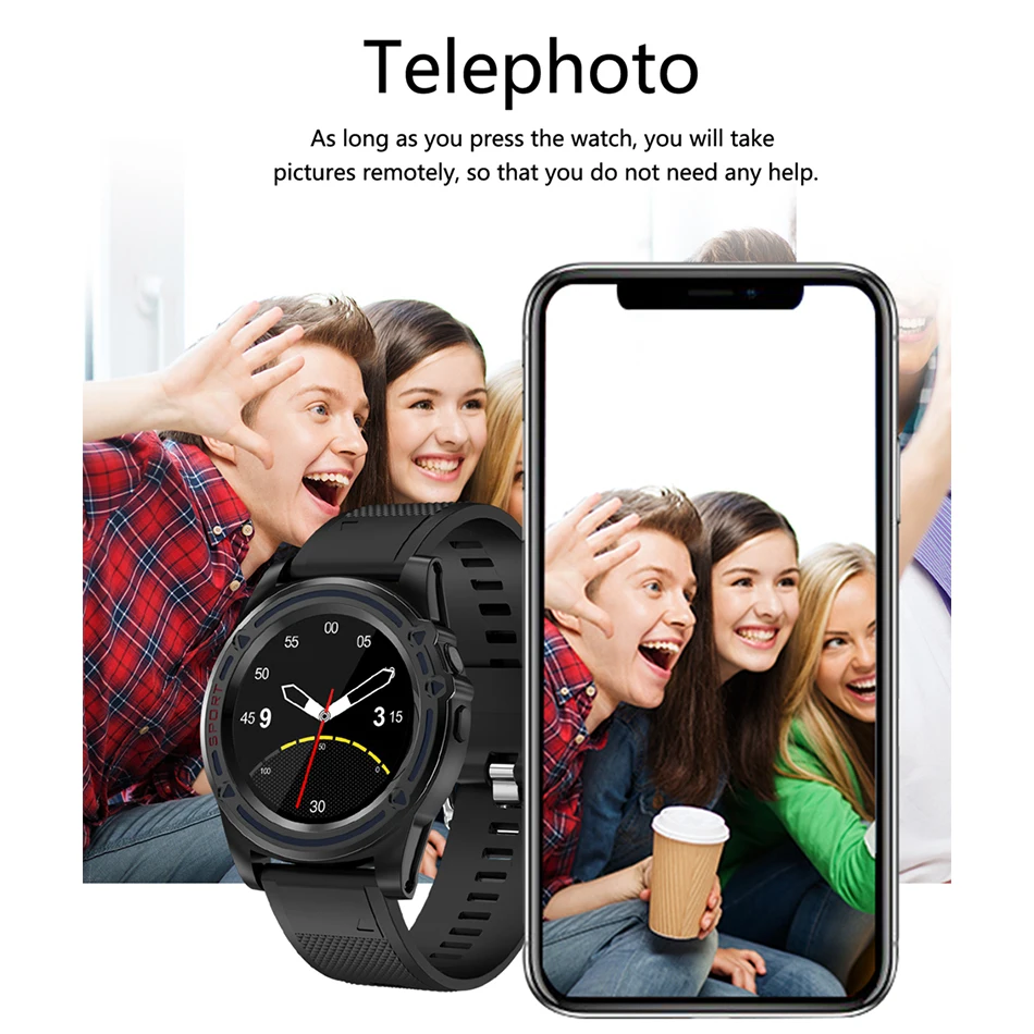 LYNWO DT18 32G умный Браслет для спортивных часов bluetooth Камера музыкальные часы дисплей