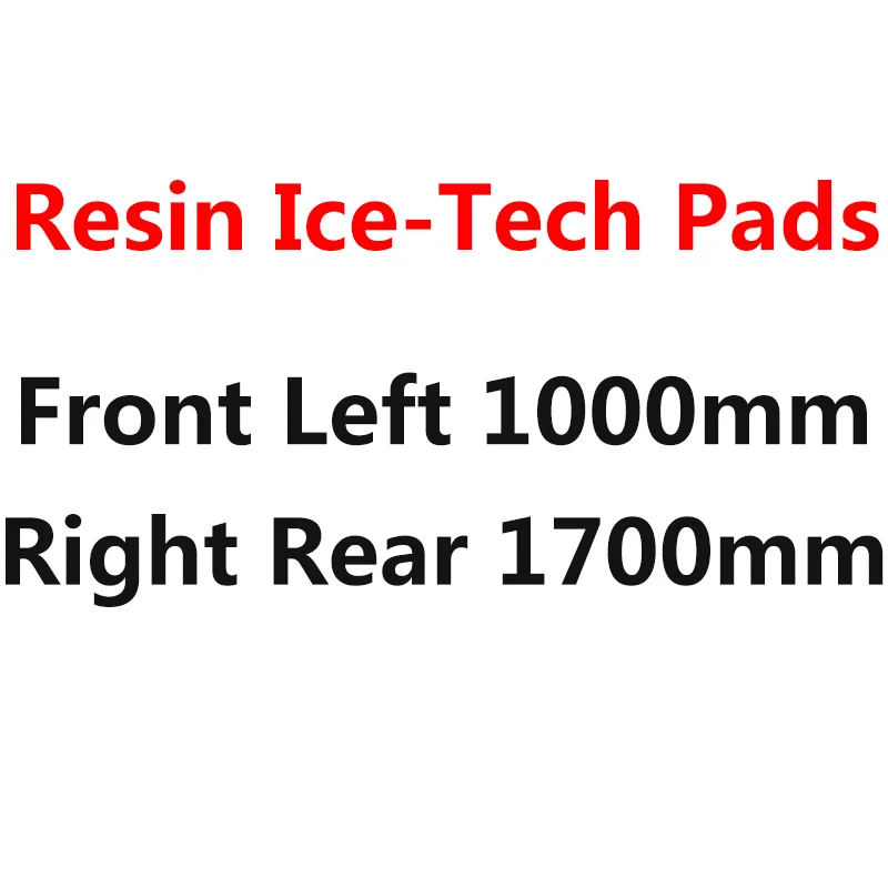 Ice-Tech Pads SHIMANO DEORE M6000 тормоз горных велосипедов гидравлическая Дисковый Тормоз MTB BR BL-M6000 DEORE тормоза 800/1000 1400/1500/1700 левый и правый - Цвет: Ice-Tech Pads