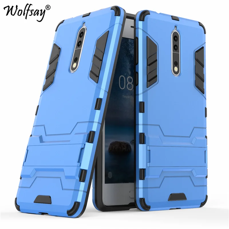 Чехол wolfsay для Nokia 8 чехол TA-1004 TA-1012 тонкий Робот-броня резиновый телефона Nokia8 Fundas |