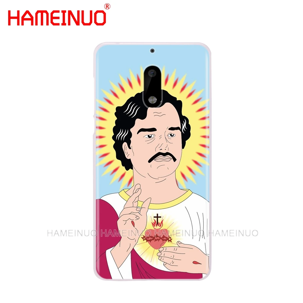 HAMEINUO Модный чехол для телефона с изображением Пабло Эскобара Nokia 9 8 7 6 5 3 Lumia 640 640XL