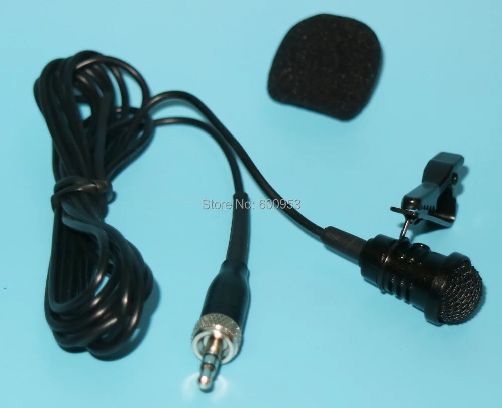 Pro петличный микрофон для Sennheiser беспроводной передатчик-всенаправленный конденсаторный черный нагрудный микрофон SE-B005