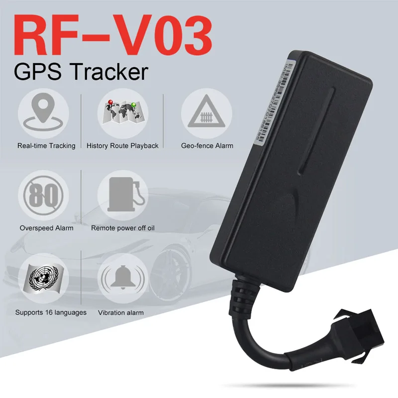 RF V03 мини GpsTracker для автомобиля портативный ручной 240 часов в режиме ожидания