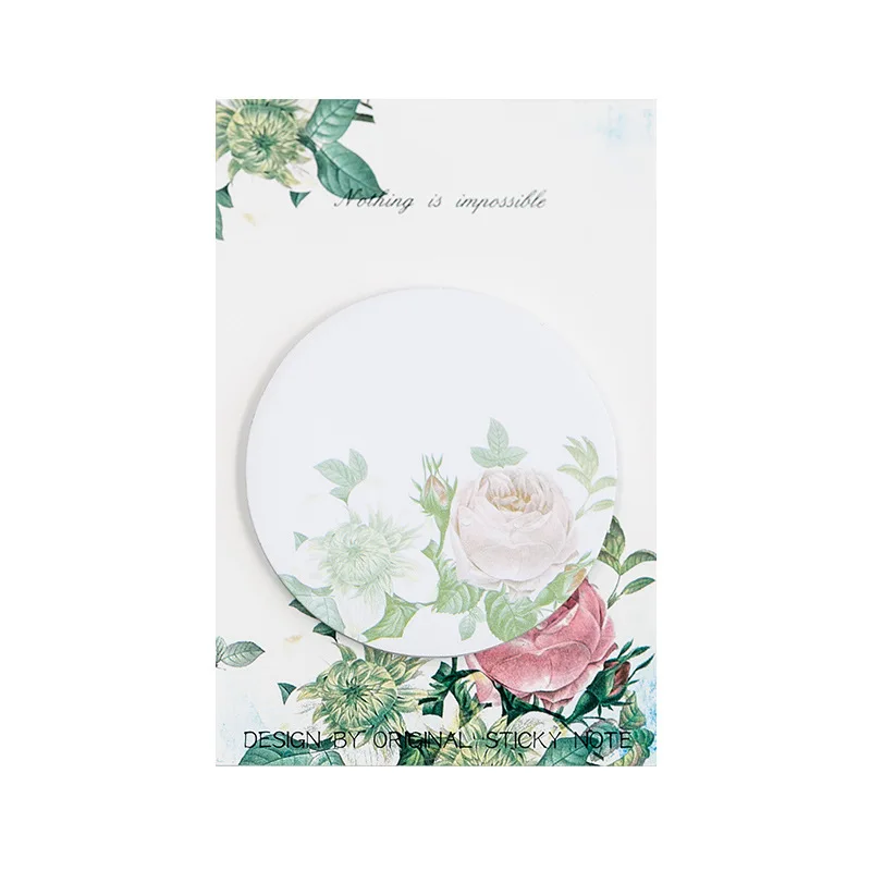 30 листов/блокнот винтажные разноцветные блокноты для записей с цветочным