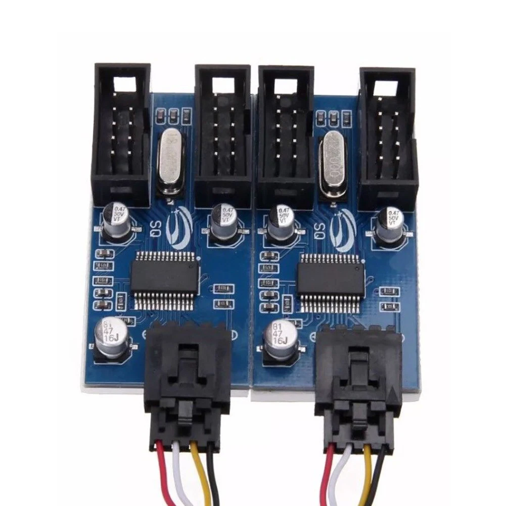 Легко установить адаптер сигнал сплиттера 9Pin заголовок удлинитель несколько от 1