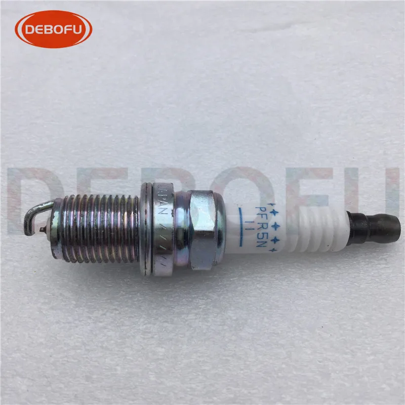 8 шт./лот иридиевая Свеча зажигания 27410-37100 PFR5N-11 для Hyundai Elantra Santa Fe Tucson Kia Optima 2741037100