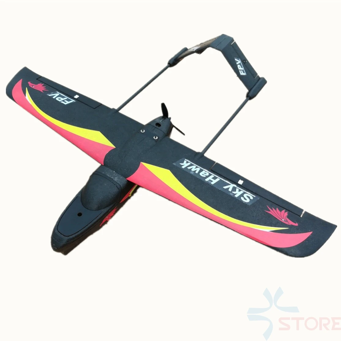 Sky Hawk V1 940 мм Wingspan EPP RC Flywing Planes Kit/PNP Black Электрический Глайдер|electric rc glider|rc glidersky hawk |