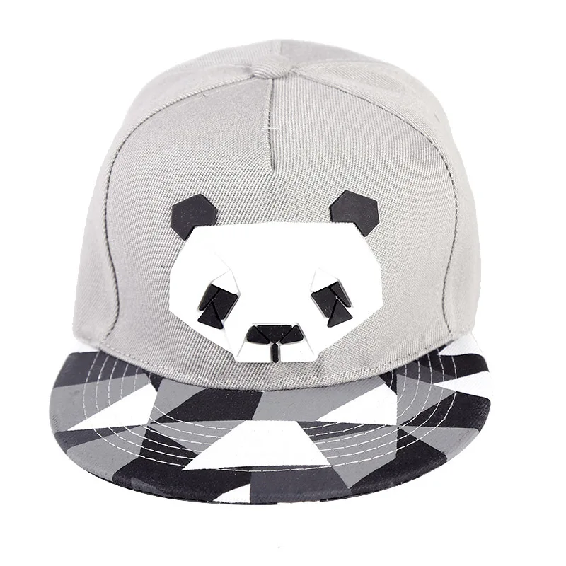 2018 модные Для мужчин женщин Бейсбол Кепки 3d panda дышащий Регулируемый Snapback Хип поп
