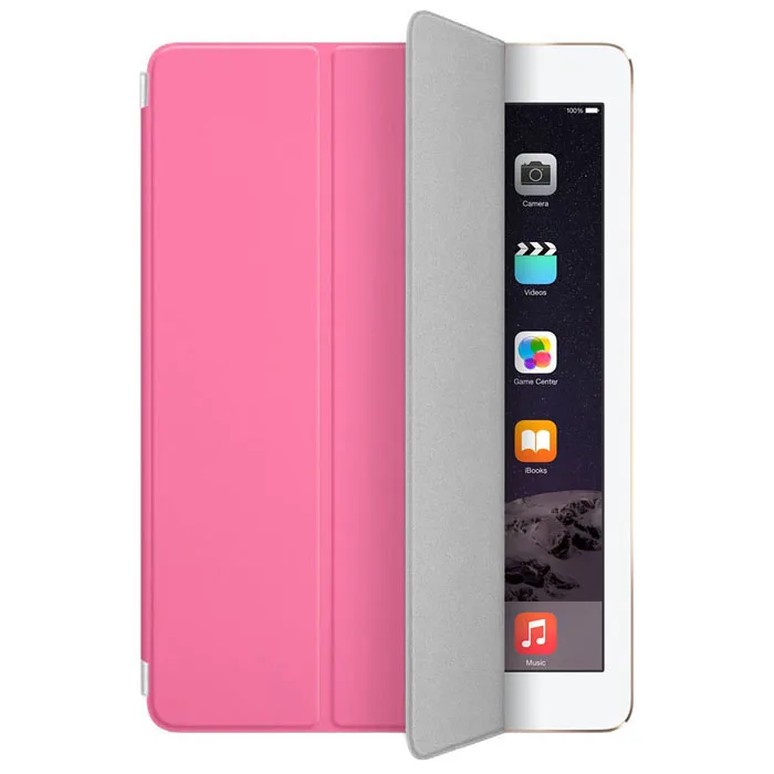 Прочный защитный чехол Магнитный Тонкий кожаный чехол для iPad Air 2# YL