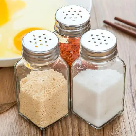 3 шт./лот Солонка и перец шейкеры бутылки стеклянные банки для специй держатель Контейнер кухонная техника барбекю принадлежности для барбекю - Цвет: clear