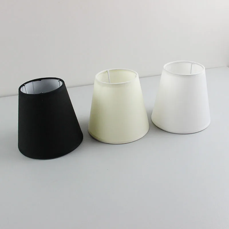 2 шт. современные модные белые черные пластиковые колпачки для ламп абажуры из