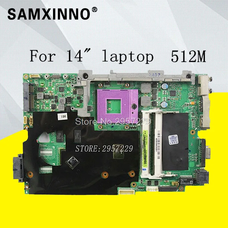 Новинка! Бесплатная кабель + K40ID REV3.2 материнская плата для ноутбука K40I K40IE X8Al с 4 *